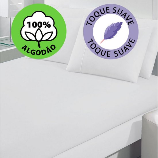 Lençol Queen Avulso de Malha 100 Algodão com Elástico Buettner