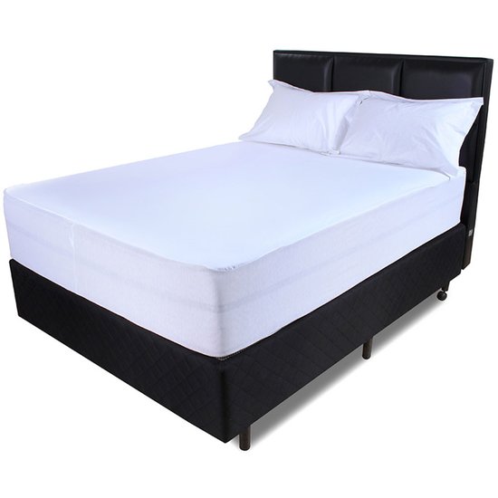 Lençol Impermeável 2 em 1 Protetor Colchão Solteiro Antialérgico 88x188cm BF Colchões
