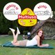 Kit 4 Colchonete Multiuso Solteiro Ginastica Yoga Exercício Academia Camping 190x60cm FA Maringá