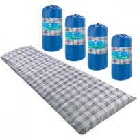 Kit 4 Colchonete Multiuso Solteiro Ginastica Yoga Exercício Academia Camping 190x60cm - Emcompre
