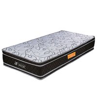 Colchão Solteiro Ortopédico Extra Firme com Pillow Top 88x188x30cm - BF Colchões