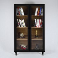 Armário Multiuso 2 Portas de vidro E-957 Ditália