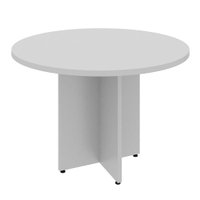 Mesa Reunião Circular WEB1100 em MDP 110cm Web Office