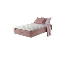 Colchão Solteiro King Charlotte Molas Ensacadas Visco Gel 96x203x36cm