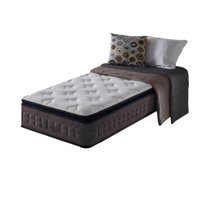Colchão Solteiro Molas Ensacadas Visco Gel Nashville Pillow Top 88x188x30cm
