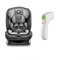 Combo Cadeira para Auto Mass Litet Preto e Cinza BB458 + Termoe#770;metro sem Contato Fisher Price HC1791K