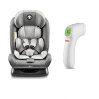Combo Cadeira para Auto Mass Litet Cinza BB457 + Termoe#770;metro sem Contato Fisher Price HC1790K