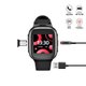 Relógio Celular do Idoso SeniorWatch com Botão SOS Monitor cardíaco Chamada por Voz Multi - P9202