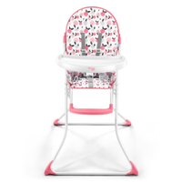 Cadeira de Alimentação Alta Slim 6M 15KG Rosa Multikids Baby - BB370
