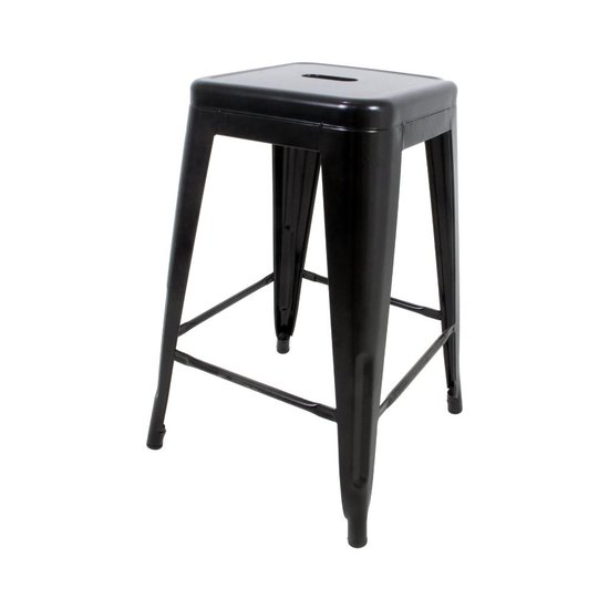 Banqueta Media Tolix Iron Industrial
