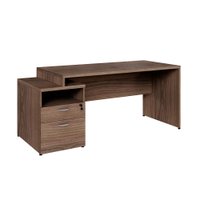 Mesa Diretor WEB1565 em MDP 150cm Web Office Málaga