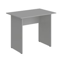 Mesa Retangular WEB0311 em MDP 90cm Web Office Cinza
