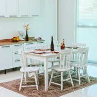 Mesa de Jantar Ditália com 6 Cadeiras JA-225