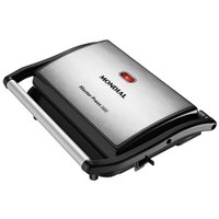 Sanduicheira e Grill Mondial Press Antiaderente - Preto com Inox