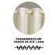 Cortina Corta Luz Blackout com Ilhós PVC Emcompre Bella Janela Bege
