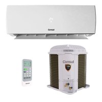 Ar-Condicionado Split 12000 BTUs Consul High Wall Só Frio com Serpentina de Cobre CBN12DBBNA/CBO12DBBNA 220V