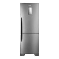 Refrigerador Panasonic 480 Litros 2 Portas com Freezer Embaixo Frost Free Aço Escovado BB71PVFX 220V