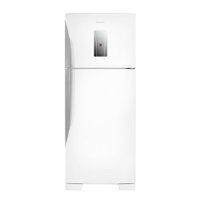 Refrigerador Panasonic 435 Litros 2 Portas com Freezer em Cima Branco BT50BD3W 110V