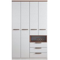 Guarda Roupa Solteiro New Concet 4 portas Santos Andira