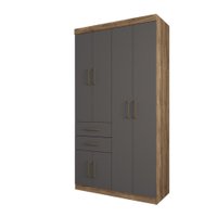 Guarda Roupa Solteiro 6 portas 2 gavetas Verona Santos Andira