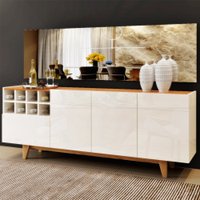 Balcão Buffet 3 Portas e 1 Gaveta Duna Mavaular
