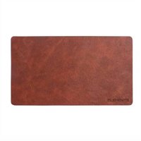 Mouse Pad/Desk Pad Elements em Couro Marrom 70x40cm