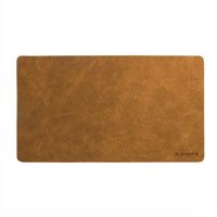 Mouse Pad/Desk Pad Elements em Couro Caramelo 70x40cm
