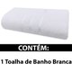Toalha De Banho Marcotex Pop 100 Algodão - BRANCO