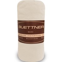 Lençol King Avulso de Malha 100 Algodão com Elástico Buettner - PEROLA
