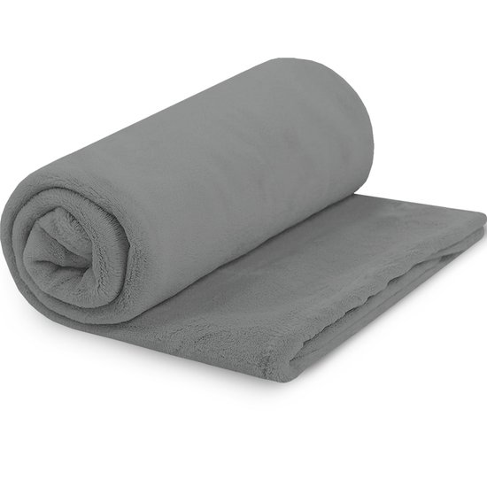 Manta Cobertor Casal 180x220cm Microfibra Soft Macia Camesa - Cinza