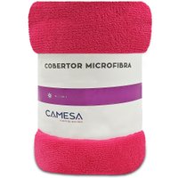 Manta Cobertor Solteiro 150x220cm Microfibra Soft Macia Camesa PINK