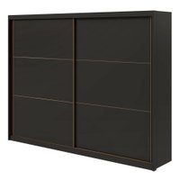 Guarda Roupa 2 Portas de Correr 6 Gavetas Toronto Plus Móveis Lopas