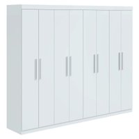 Guarda Roupa Casal 8 Portas 4 Gavetas Andara Móveis Lopas