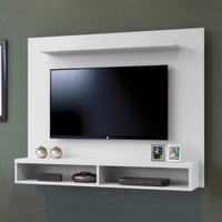 Painel para TV Topázio 2 Nichos Branco Mavaular