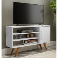 Rack Requinte Branco Benetil Móveis