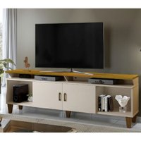 Rack Arizona Off White E Mel para TV até 65 Polegadas Mavaular