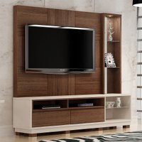 Estante Home para TV até 65 Polegadas 2 Gavetas 2 Nichos Nevada Valdemóveis