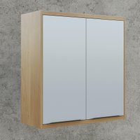 Armário Aéreo de Geladeira 2 Portas 80cm Itália Valdemóveis
