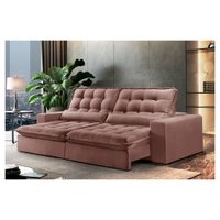 Sofá Orion 3 Lugares Retrátil e Reclinável 2.30M Zara