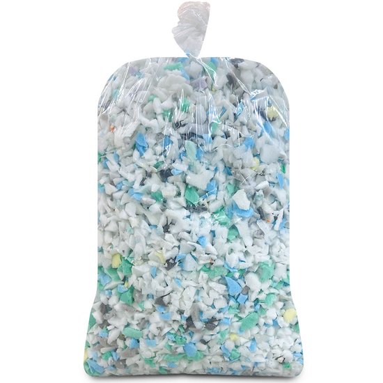 Flocos de Espumas Enchimento Almofada Puff 1kg BF Colchões