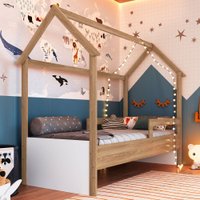 Cama Infantil Montessoriana - Marrom