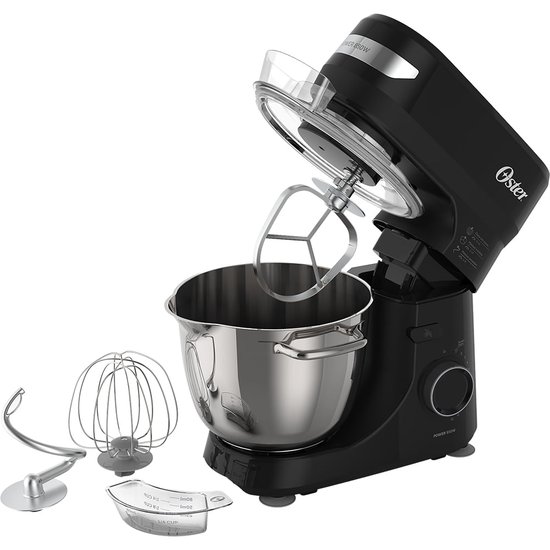 Kit Batedeira Planetária Bowl Inox III e Fritadeira 12L Oster