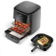 Fritadeira Electrolux Air Fryer Digital 12 Litros Grafite 5211AABR408 110V