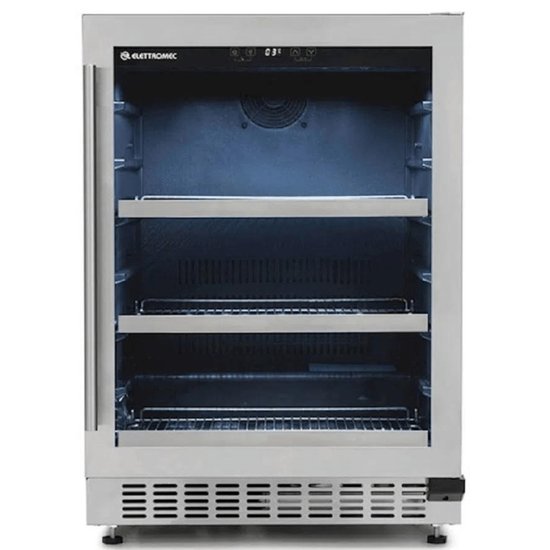 Cervejeira de Embutir Elettromec Beer Center 135 Litros Abertura para Direita 110V BC-BI-135-XV-1ATC