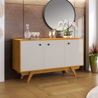 Buffet Harmonia Candian JCM Movelaria Cinamomo com Off White