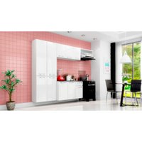 Cozinha Compacta Amanda de Aço 4 Peças Itatiaia Branco