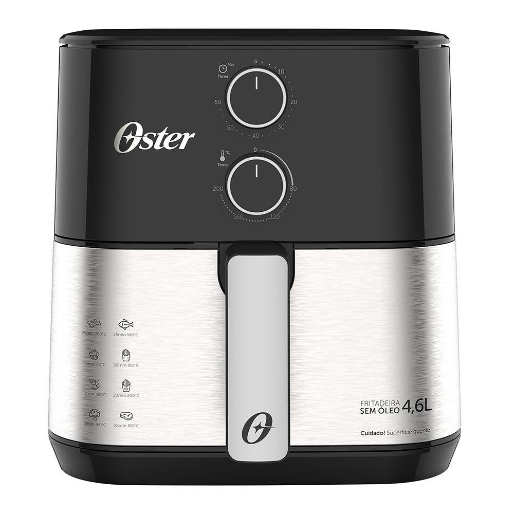 Fritadeira Elétrica Sem Óleo Oster 1500W 4,6 Litros