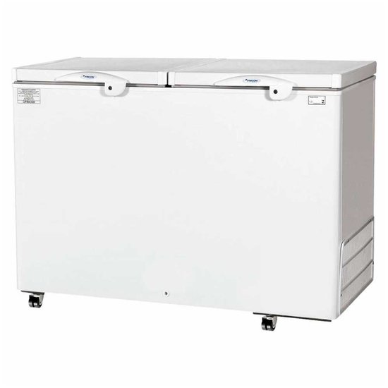 Freezer Horizontal Hced411 C 2 Portas 411 Litros Fricon