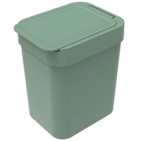 Lixeira Soprano 2,5L Verde para Pia Cesto de Lixo Pequeno Cozinha Escritório