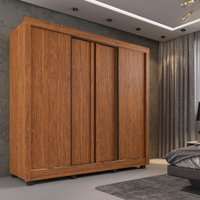 Guarda Roupa Casal Portinari Prime 4 Portas 6 Gavetas Móveis Imop Cinamomo